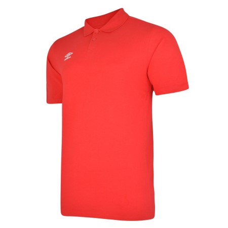 Camisa Polo Umbro Essential Polo Junior Niños Rojos Blancos | MX-22499