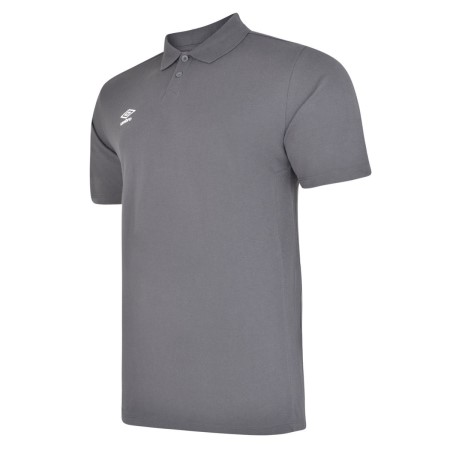 Camisa Polo Umbro Essential Polo Junior Niños Negros Blancos | MX-24162