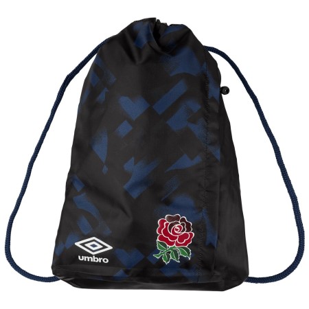 Rugby Umbro England Rugby 22/23 Team Entrenamiento Gym Sack Negros Blancos Azules | MX-29905