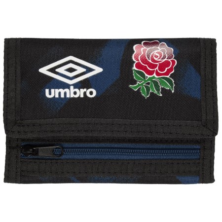 Rugby Umbro England Rugby 22/23 Team Entrenamiento Wallet Negros Blancos Azules | MX-60301
