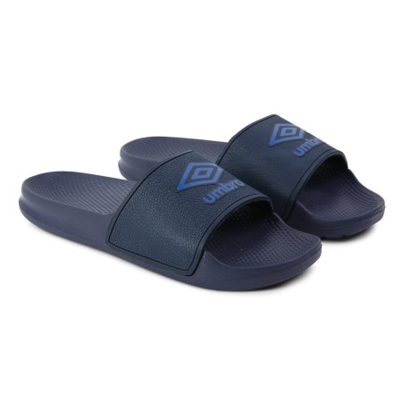 Chanclas Umbro Squadra Comodidad Slides Hombre Azul Marino Azul Rey | MX-04652