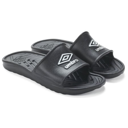 Chanclas Umbro TT Shower Slides Mujer Negros Blancos | MX-13714