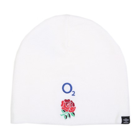 Sombreros Umbro England Rugby 22/23 Beanie Blancos | MX-57981