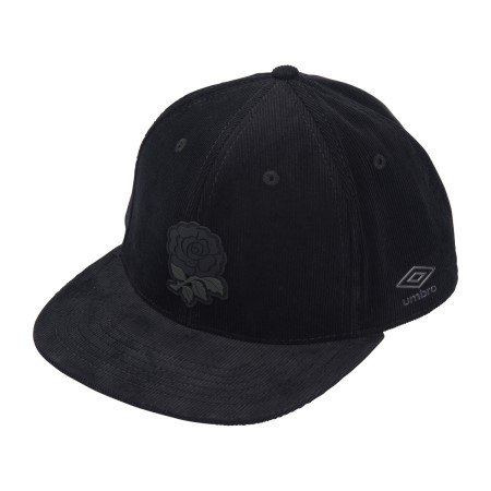 Sombreros Umbro England Rugby 22/23 Snapback Cord Cap Negros | MX-59585