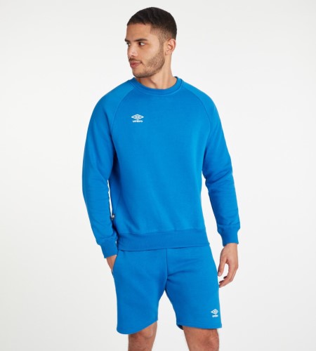 Sudaderas Umbro Club Leisure Sweat Hombre Azul Rey Blancos | MX-74244