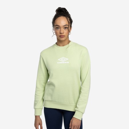 Sudaderas Umbro Diamond Crew Sweat Mujer Verdes Claro Blancos | MX-56594