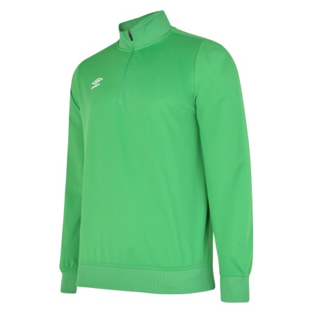 Suéteres Umbro Club Essential Half Zip Sweat Junior Niños Verdes | MX-14461