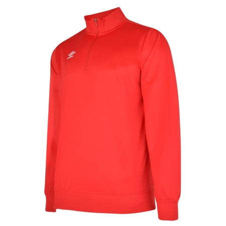 Suéteres Umbro Club Essential Half Zip Sweat Junior Niños Rojos | MX-94431