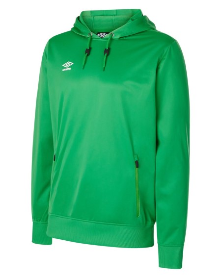 Suéteres Umbro Club Essential Poly Hood Junior Niños Verdes | MX-25964