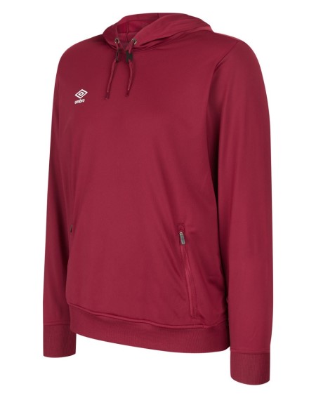 Suéteres Umbro Club Essential Poly Hood Junior Niños Rojos | MX-60994