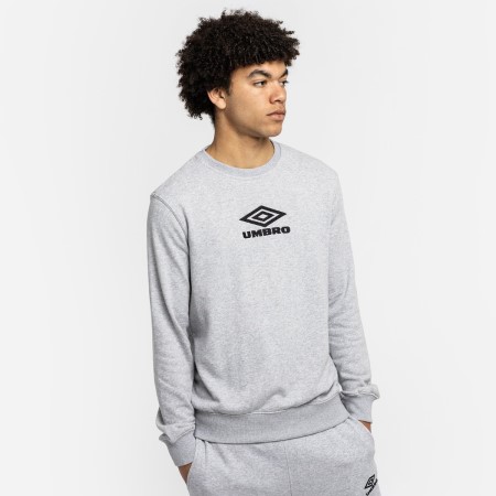 Suéteres Umbro Diamond Sweat Hombre Grises Negros | MX-14331