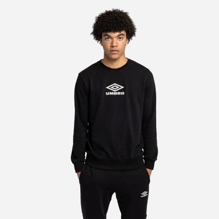 Suéteres Umbro Diamond Sweat Hombre Negros | MX-02596
