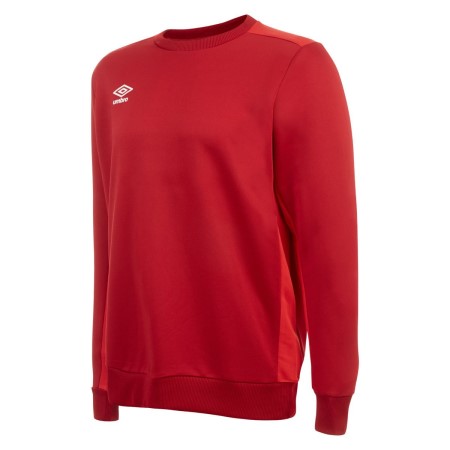 Suéteres Umbro Entrenamiento Poly Fleece Junior Niños Rojos Rojos | MX-20112