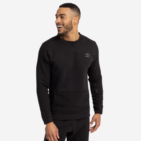 Suéteres Umbro Pro Fleece Elite Sweat Hombre Negros | MX-77239