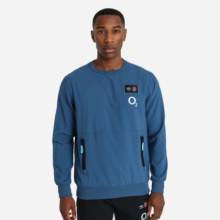 Sweats Umbro England Rugby 22/23 Woven Sweat Azules | MX-21586