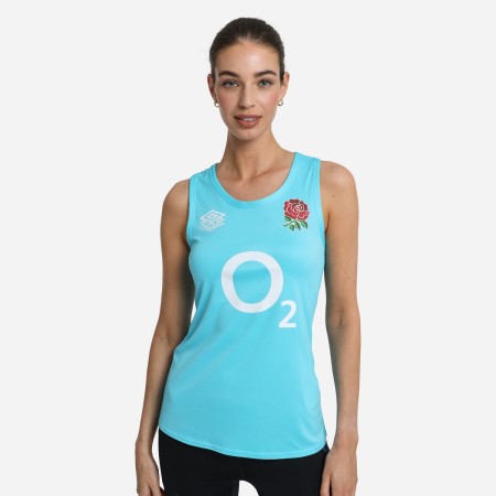 Chaleco Umbro England Rugby 22/23 Racer Back Vest Azules | MX-40687