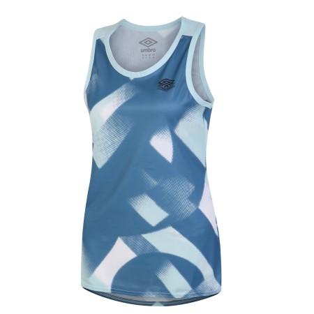 Chaleco Umbro Pro Entrenamiento Gym Vest Mujer Azules Blancos | MX-60345